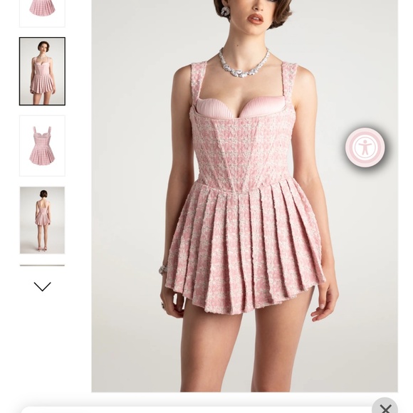 Nana Jacqueline tweed dress - Picture 2 of 4